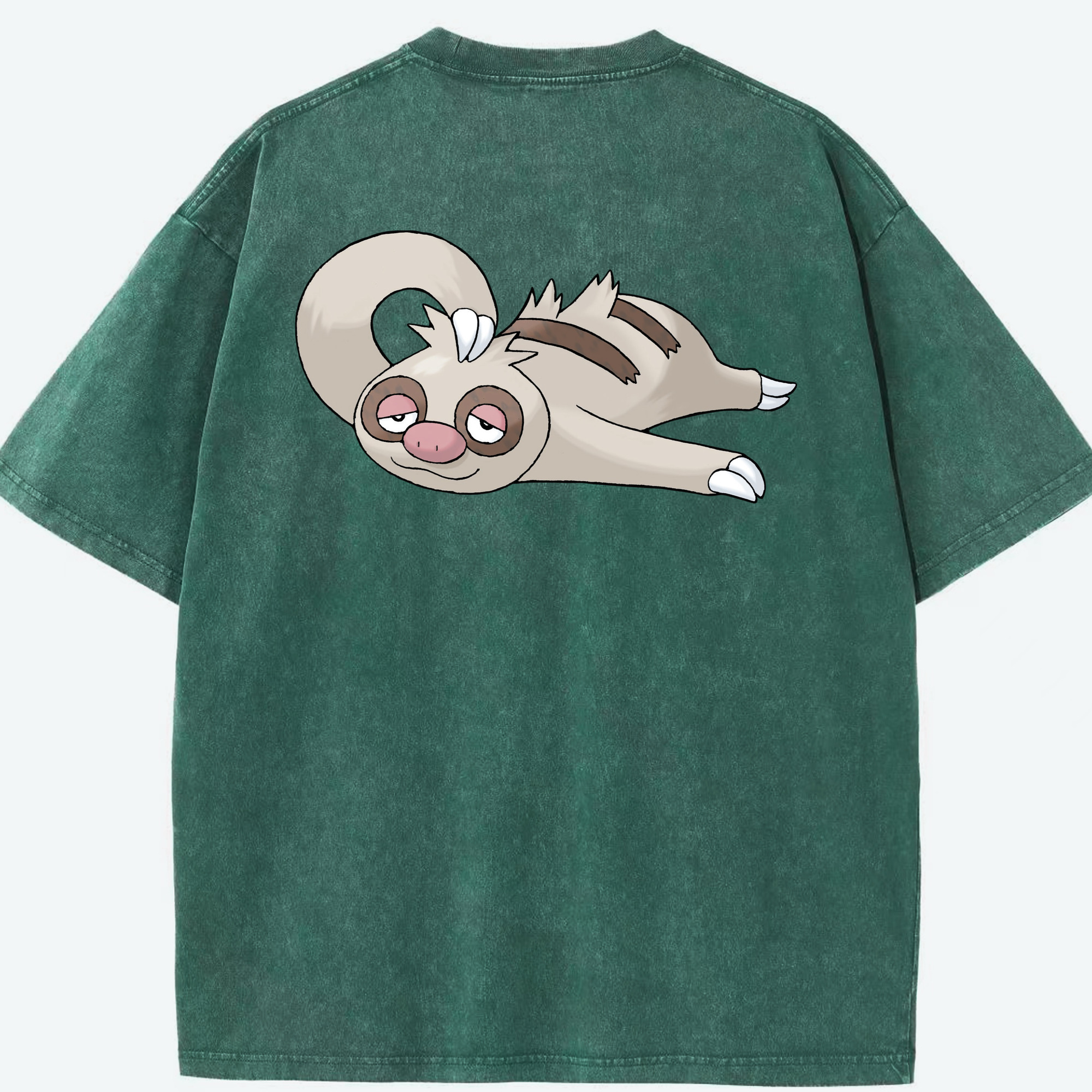 （画像用） ポケットモンスター Pokémon 綿100% ヴィンテージ風 半袖Tシャツ（背面プリント）